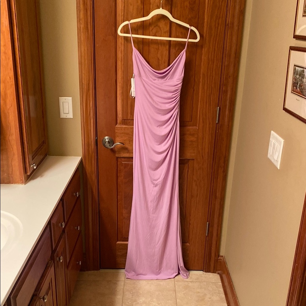 Katie May Lilac Backless Dress- Small